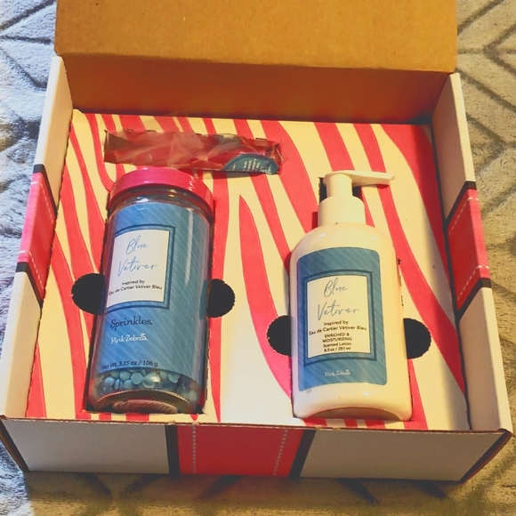Pink Zebra gift pack